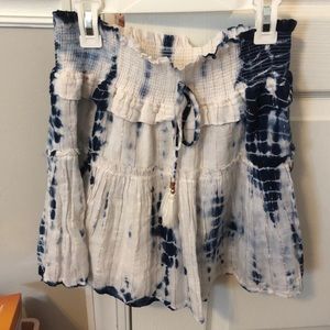 Page 6 boutique smocked tie dye skirt